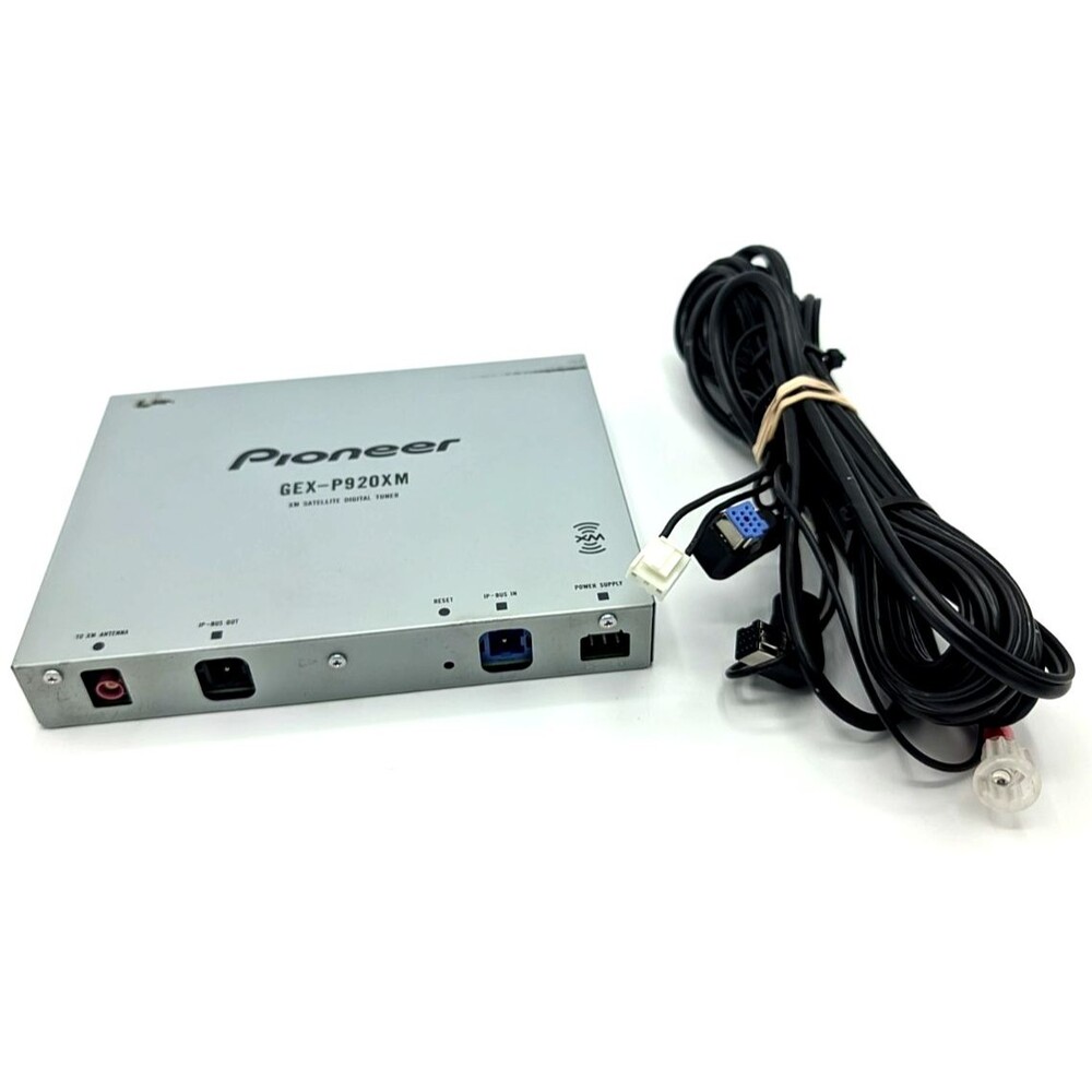 Pioneer GEX-P920XM 12V XM Saellite Digital Radio Tuner - WITH CABLES - Tested!
